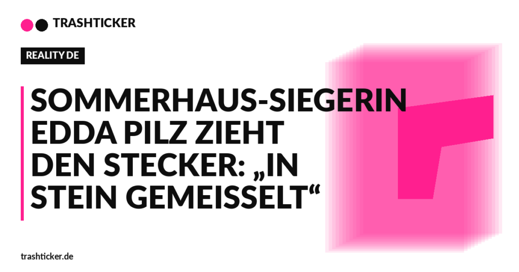 Trashticker-Cover fuer: Sommerhaus-Siegerin Edda Pilz zieht den Stecker: „In Stein gemeißelt“